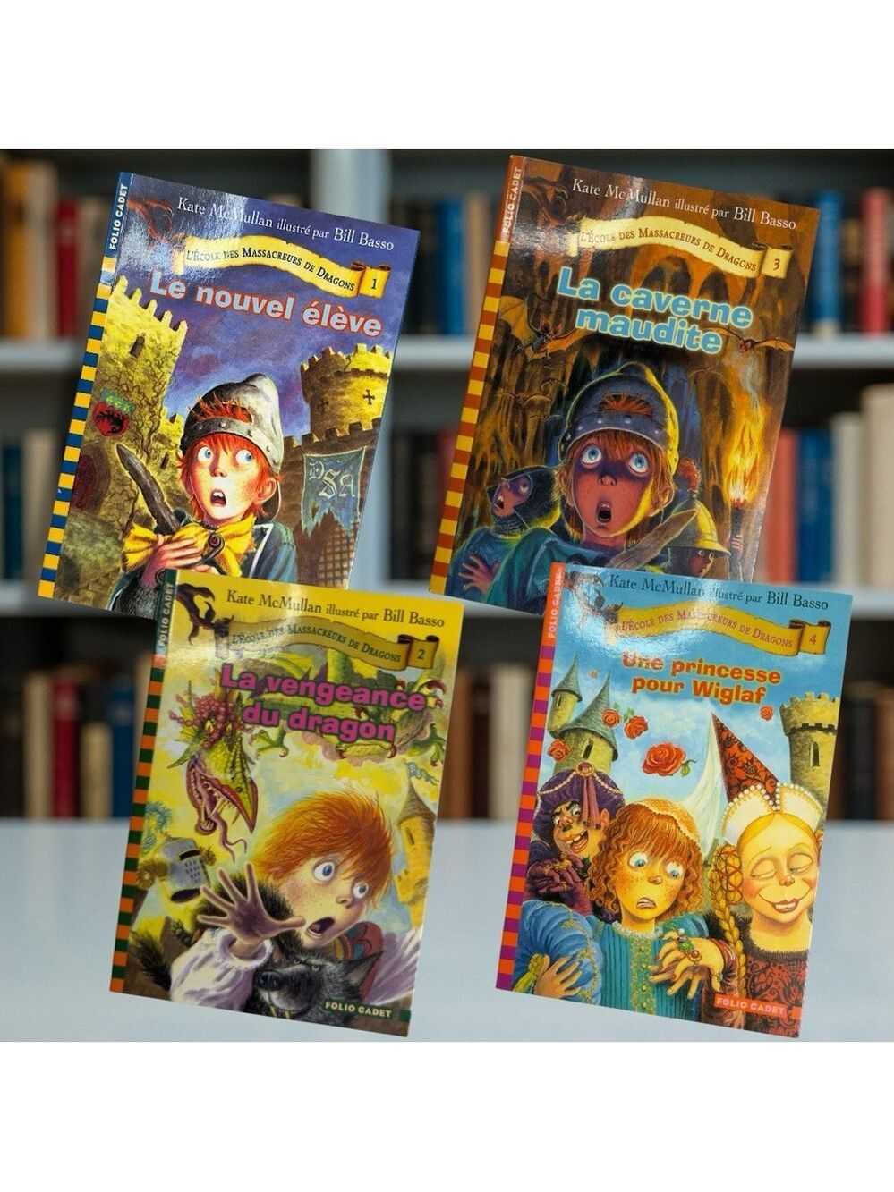 📚 L’école des Massacreurs de Dragons – Tomes 1 à 4